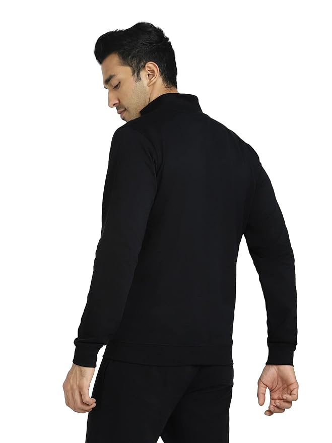 French Terry Cotton Zip-up Jacket