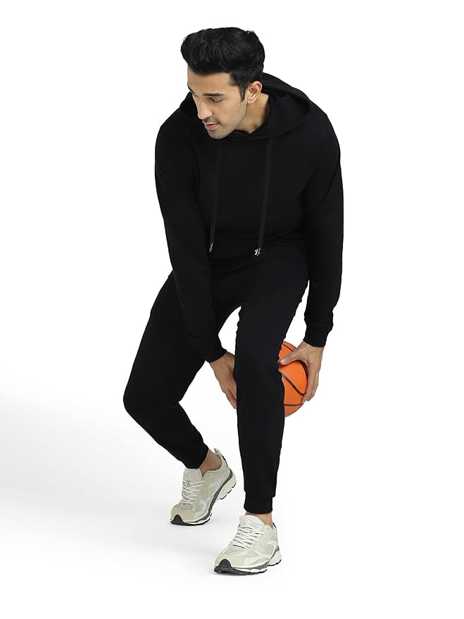 XYXX Men's Cruze French Terry Cotton Relaxed Fit Hoodie